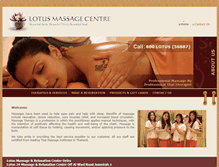Tablet Screenshot of lotusmrc.com